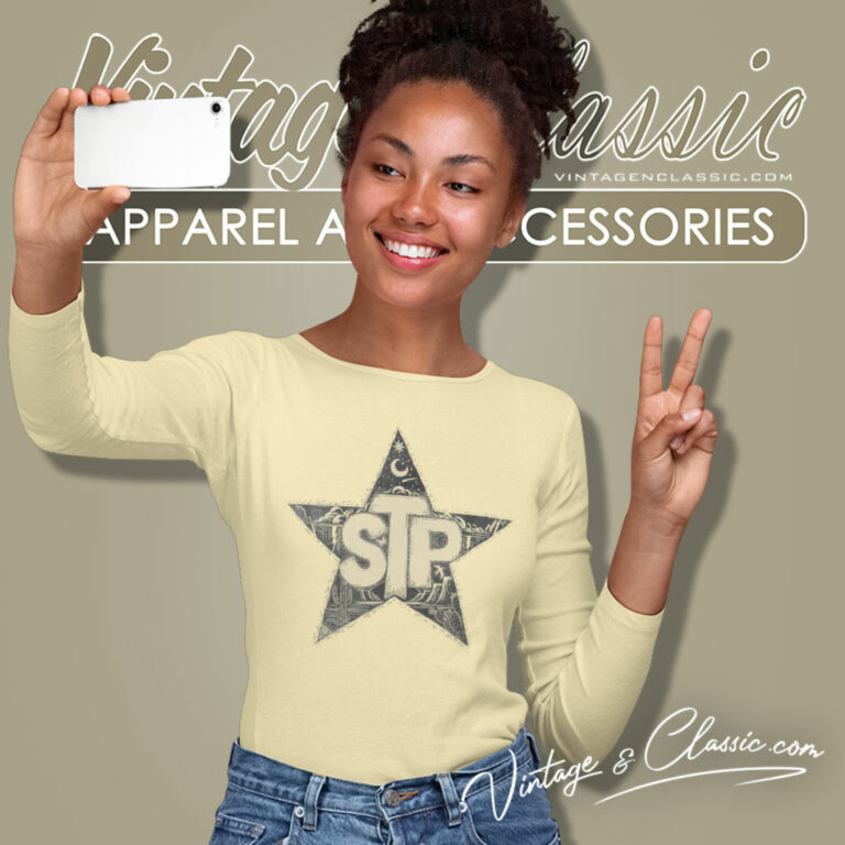 Stone Temple Pilots Desert Star Long Sleeve Tee Stone Temple Pilots Desert Star Long Sleeve Tee