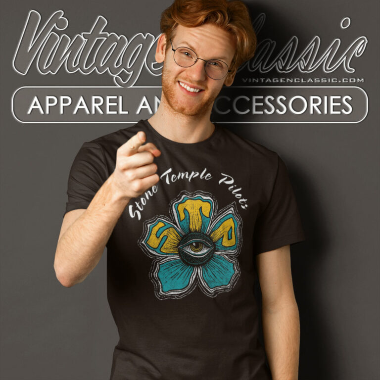 Stone Temple Pilots Eye Flower T Shirt Stone Temple Pilots Eye Flower T Shirt