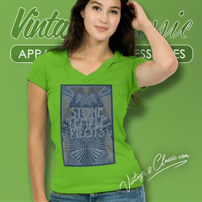 Stone Temple Pilots Humans V Neck TShirt Stone Temple Pilots Humans V Neck TShirt