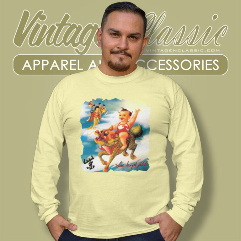 Stone Temple Pilots Purple Long Sleeve Tee Stone Temple Pilots Purple Long Sleeve Tee