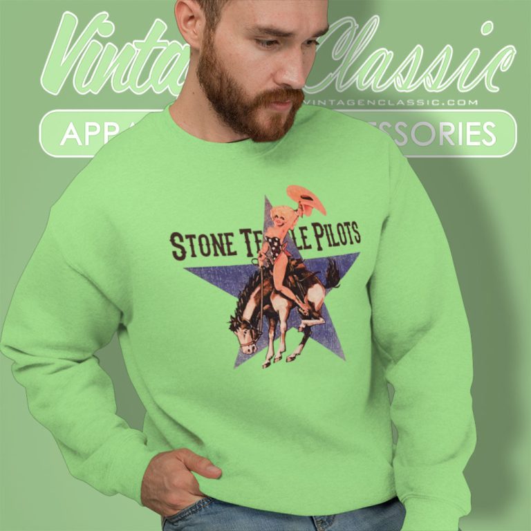 Stone Temple Pilots Riding Bronco Sweatshirt Stone Temple Pilots Riding Bronco Sweatshirt