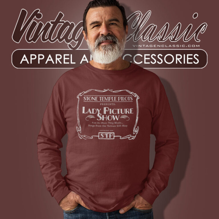 Stone Temple Pilots Shirt Lady Picture Show Long Sleeve Tee Stone Temple Pilots Shirt Lady Picture Show Long Sleeve Tee