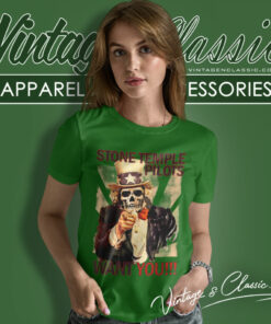 Stone Temple Pilots Shirt Wants You Usa Women T Shirt