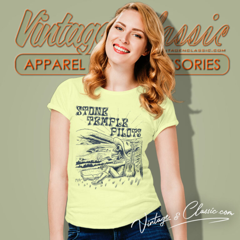 Stone Temple Pilots Skelly Tans Women T Shirt Stone Temple Pilots Skelly Tans Women T Shirt