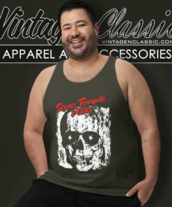 Stone Temple Pilots Skull Sunglasses Tank Top Racerback