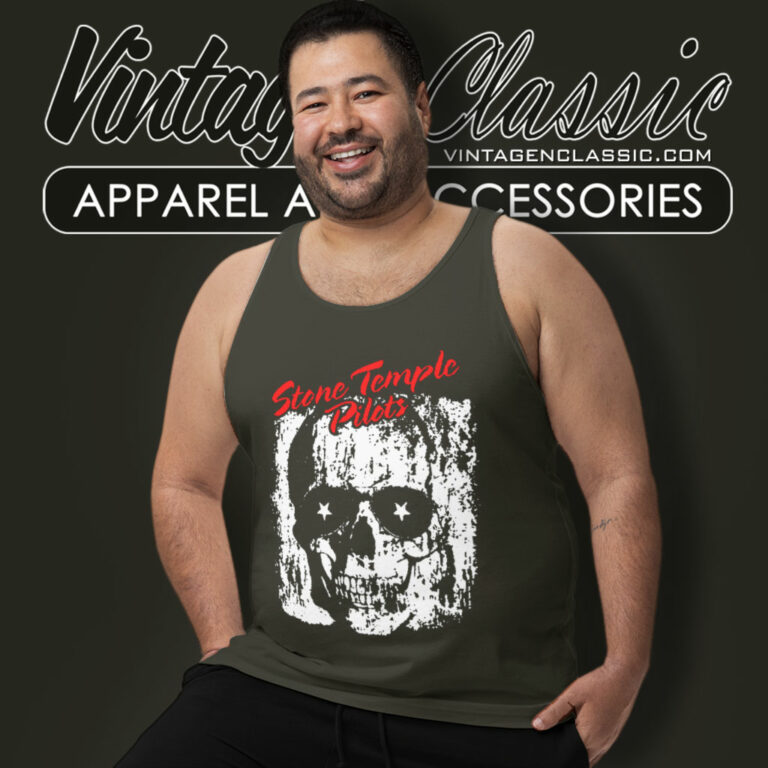 Stone Temple Pilots Skull Sunglasses Tank Top Racerback Stone Temple Pilots Skull Sunglasses Tank Top Racerback