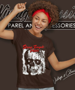 Stone Temple Pilots Skull Sunglasses Women T Shirt