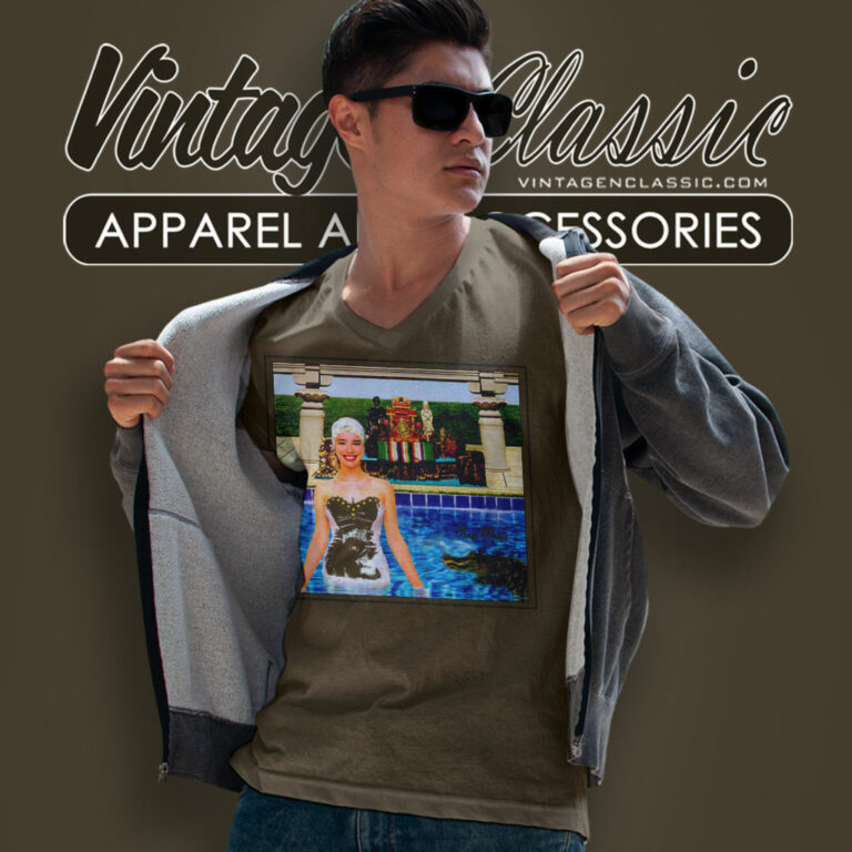 Stone Temple Pilots Tiny Album V Neck TShirt Stone Temple Pilots Tiny Album V Neck TShirt