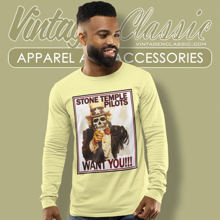 Stone Temple Pilots Want You Long Sleeve Tee Stone Temple Pilots Want You Long Sleeve Tee