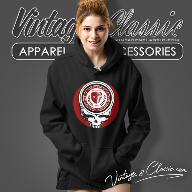 Stony Brook University Grateful Dead Steal Your Face Hoodie Stony Brook University Grateful Dead Steal Your Face Hoodie