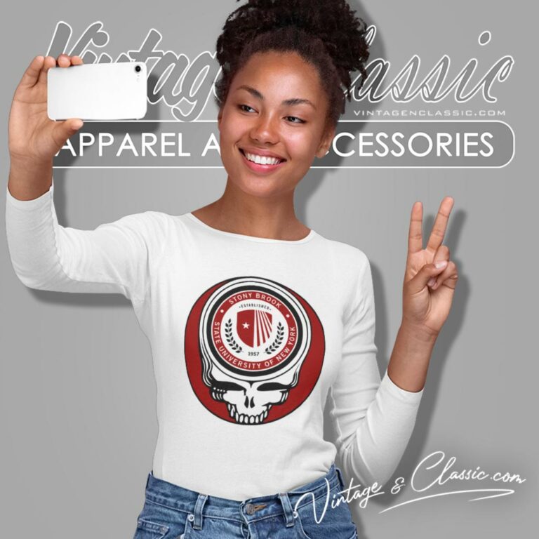 Stony Brook University Grateful Dead Steal Your Face Long Sleeve Tee Stony Brook University Grateful Dead Steal Your Face Long Sleeve Tee