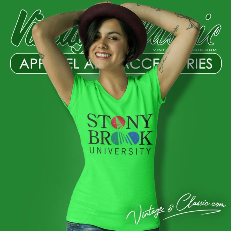 Stony Brook University V Neck TShirt Stony Brook University V Neck TShirt