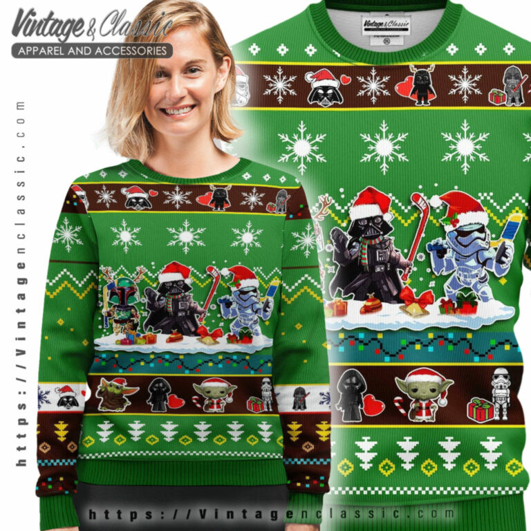 Stormtrooper Darth Vader Ugly Christmas Sweater Ugly Sweater shirt Stormtrooper Darth Vader Ugly Christmas Sweater Ugly Sweater shirt