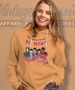 Stranger Things Be Mine Valentine Hoodie