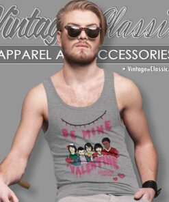Stranger Things Be Mine Valentine Tank Top Racerback