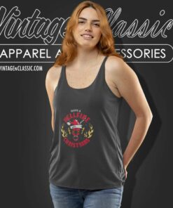 Stranger Things Have A Hellfire Christmas Tank Top Racerback 1