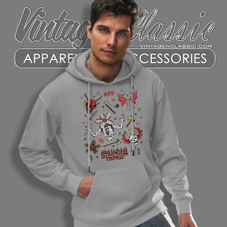 Stranger Things Hellfire Club Icons Hoodie 1 Stranger Things Hellfire Club Icons Hoodie 1