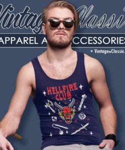 Stranger Things Hellfire Club Tank Top Racerback