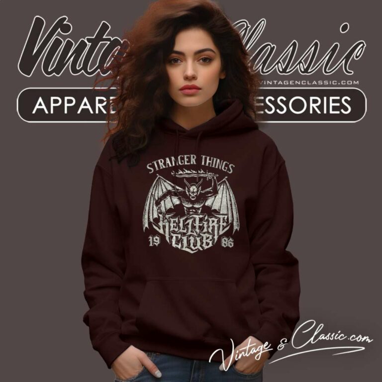 Stranger Things Hellfire Metal Band Hoodie 1 Stranger Things Hellfire Metal Band Hoodie 1