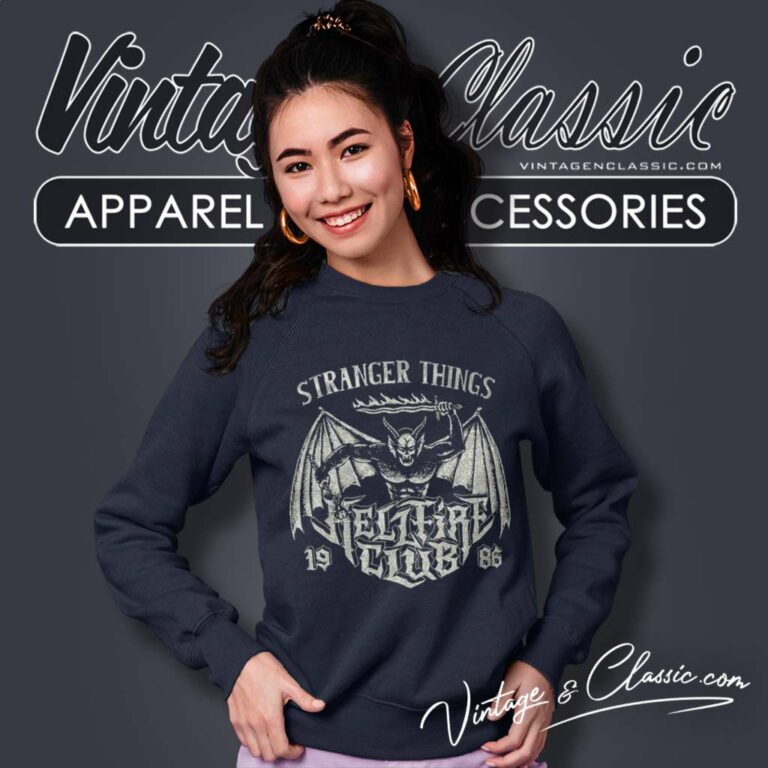 Stranger Things Hellfire Metal Band Sweatshirt 1 Stranger Things Hellfire Metal Band Sweatshirt 1