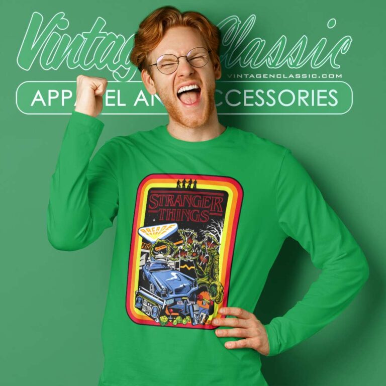 Stranger Things Mashup Long Sleeve Tee Stranger Things Mashup Long Sleeve Tee