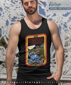 Stranger Things Retro Mashup Shirt 4 Stranger Things Mashup Tank Top Racerback
