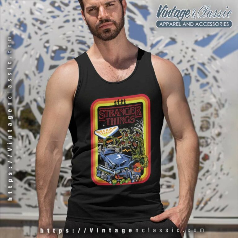 Stranger Things Mashup Tank Top Racerback Stranger Things Mashup Tank Top Racerback