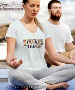 Stranger Things Shirt Characters All Team V Neck TShirt