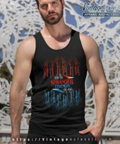 Stranger Things Shirt The Upside Down Tank Top Racerback