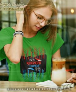 Stranger Things Shirt The Upside Down Women TShirt