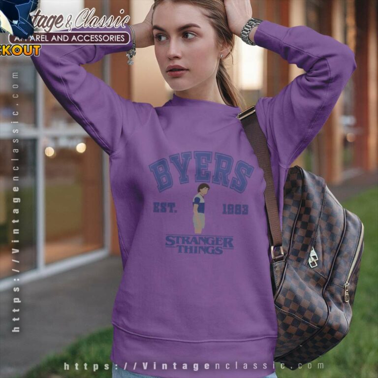 Stranger Things Shirt Will Byers Sweatshirt Stranger Things Shirt Will Byers Sweatshirt
