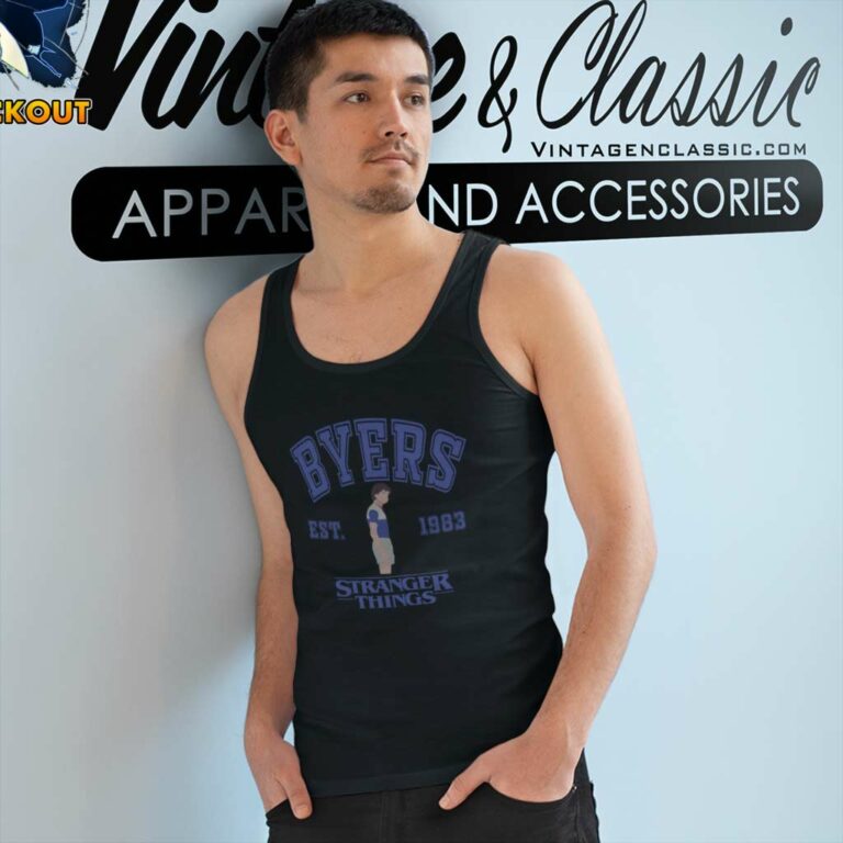 Stranger Things Shirt Will Byers Tank Top Racerback Stranger Things Shirt Will Byers Tank Top Racerback