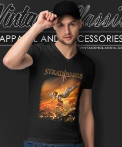Stratovarius Nemesis Shirt 5 Stratovarius Nemesis V Neck TShirt
