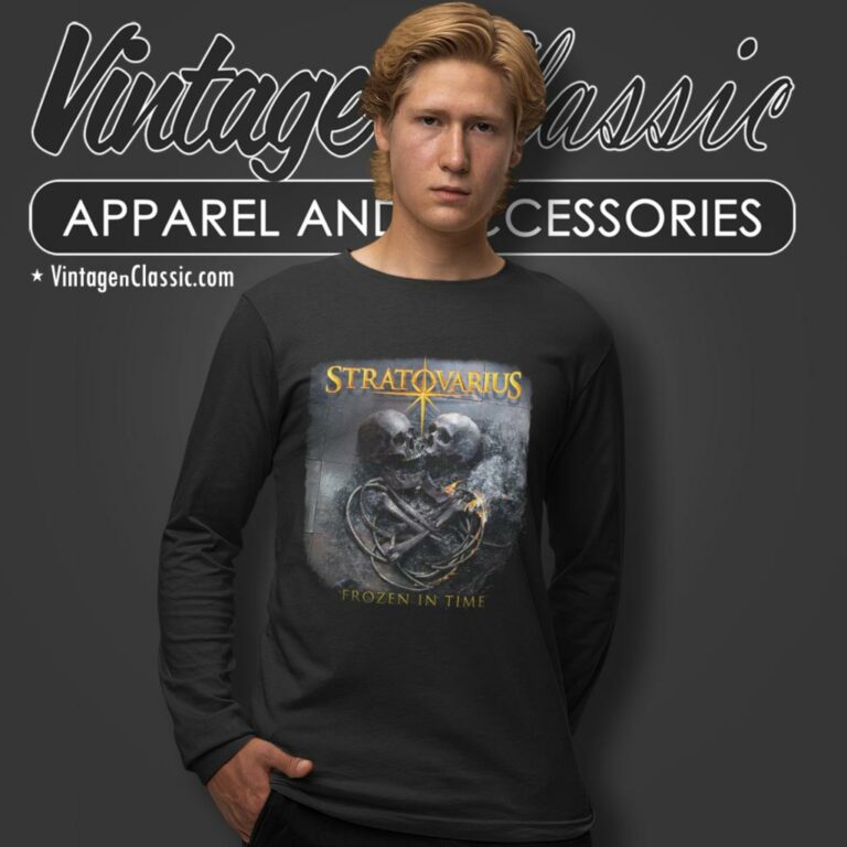 Stratovarius Shirt Frozen In Time Long Sleeve Tee 1 Stratovarius Shirt Frozen In Time Long Sleeve Tee 1