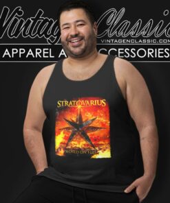 Stratovarius Shirt World On Fire Tank Top Racerback