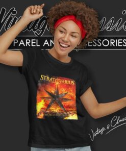 Stratovarius Shirt World On Fire Women T Shirt