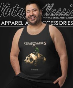 Stratovarius Survive Skull Tank Top Racerback
