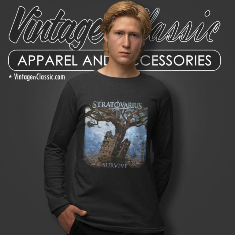 Stratovarius Survive Tree Long Sleeve Tee Stratovarius Survive Tree Long Sleeve Tee