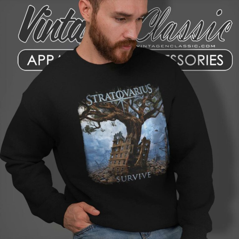 Stratovarius Survive Tree Sweatshirt Stratovarius Survive Tree Sweatshirt
