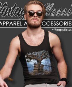 Stratovarius Survive Tree Tank Top Racerback