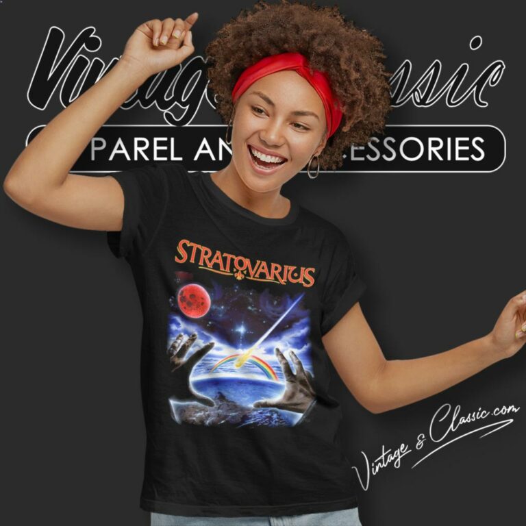 Stratovarius Visions Women T Shirt 1 Stratovarius Visions Women T Shirt 1