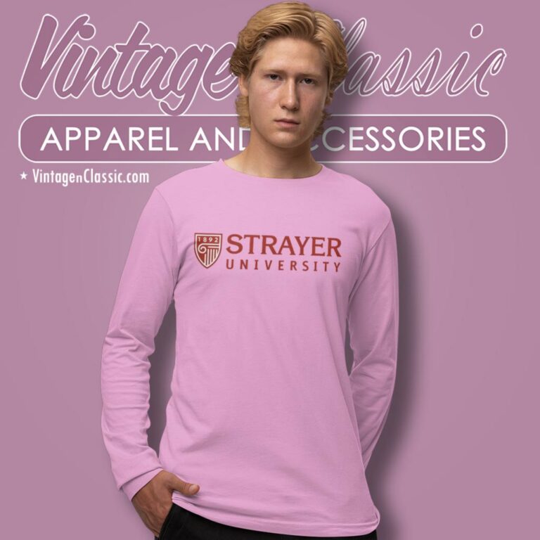 Strayer University Long Sleeve Tee Strayer University Long Sleeve Tee