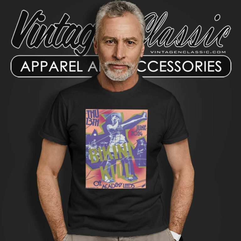 Stream Bikini Kill At Leeds O2 Academy Leeds Show T Shirt Stream Bikini Kill At Leeds O2 Academy Leeds Show T Shirt