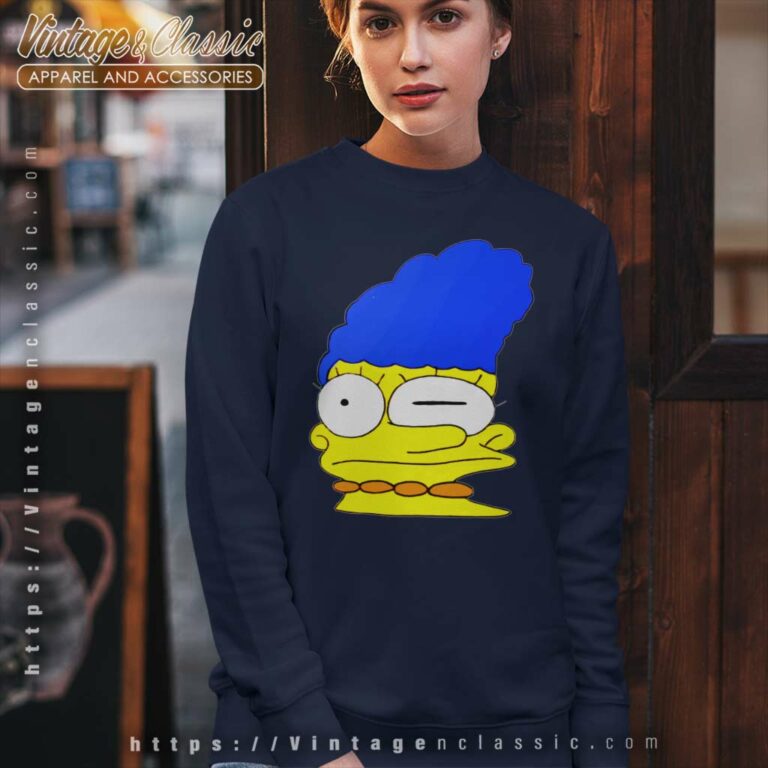 Stretched Marge Simpson Sweatshirt Stretched Marge Simpson Sweatshirt