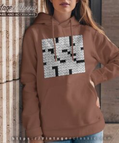 Stuffed Crossword Clue Shirt Hoodie