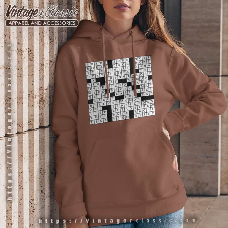 Stuffed Crossword Clue Shirt Hoodie Stuffed Crossword Clue Shirt Hoodie