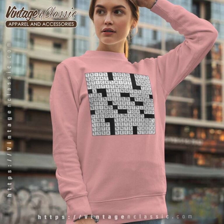 Stuffed Crossword Clue Shirt Sweatshirt Stuffed Crossword Clue Shirt Sweatshirt