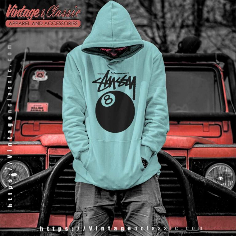 Stussy 8 Ball Big Logo Hoodie Stussy 8 Ball Big Logo Hoodie
