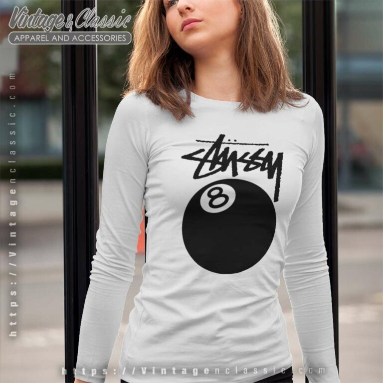 Stussy 8 Ball Big Logo Long Sleeve Tee Stussy 8 Ball Big Logo Long Sleeve Tee