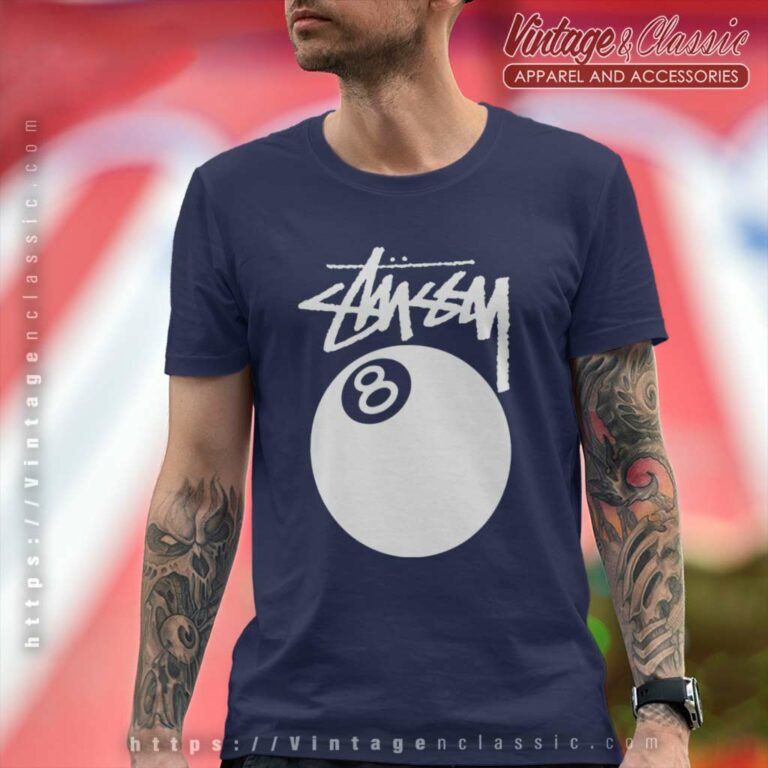 Stussy 8 Ball Big Logo T Shirt Stussy 8 Ball Big Logo T Shirt